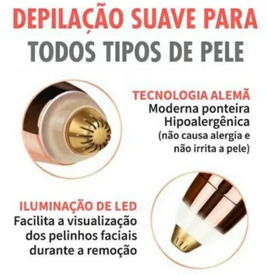 Caneta Depiladora Sobrancelha  Kilin™