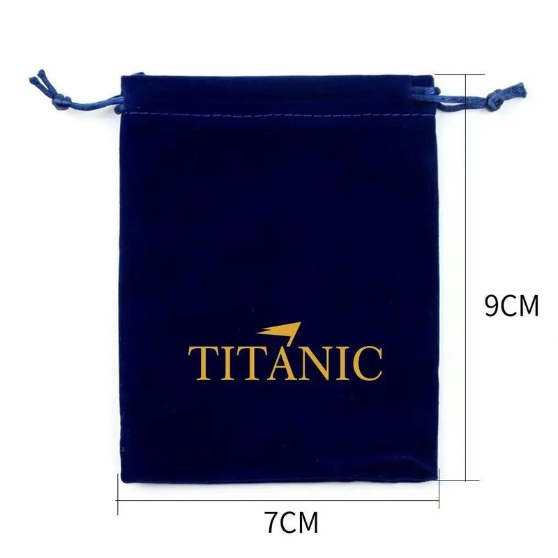 Colar Feminino Titanic - Coração do Oceano